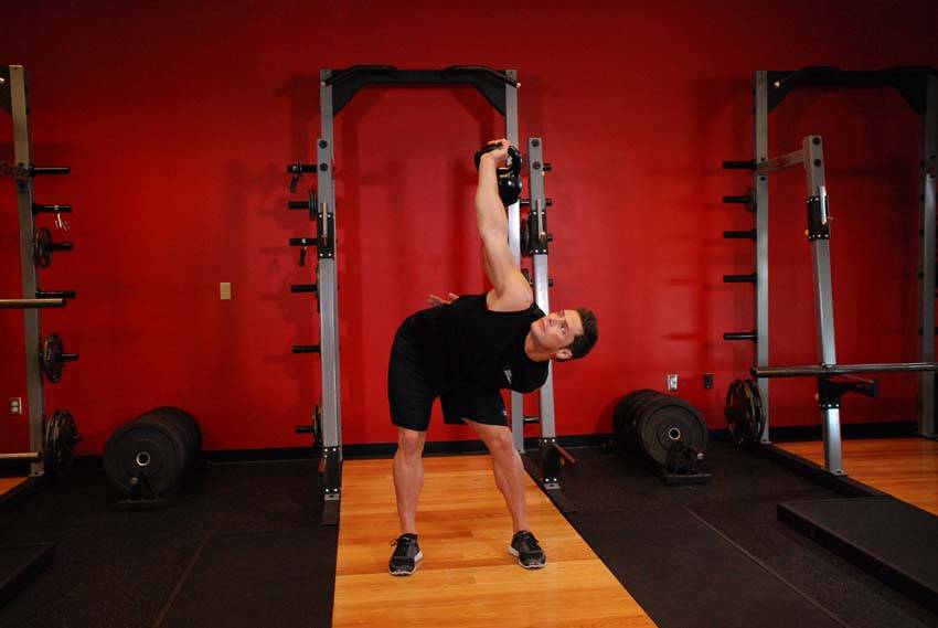 Advanced Kettlebell Windmill variant 2