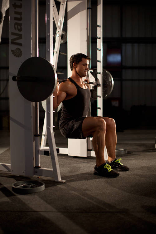 Chair Squat variant 2