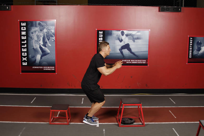 Depth Jump Leap variant 2