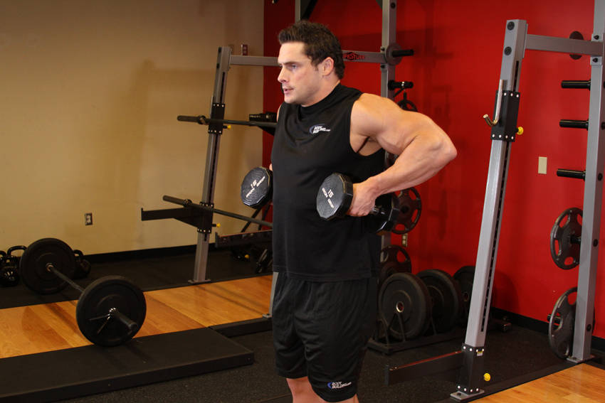 Dumbbell Raise variant 2