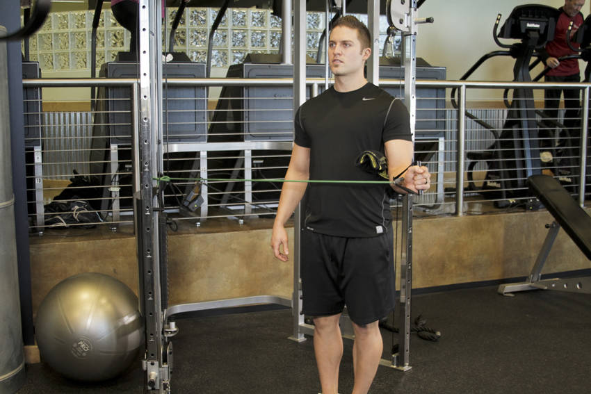 External Rotation with Band variant 2