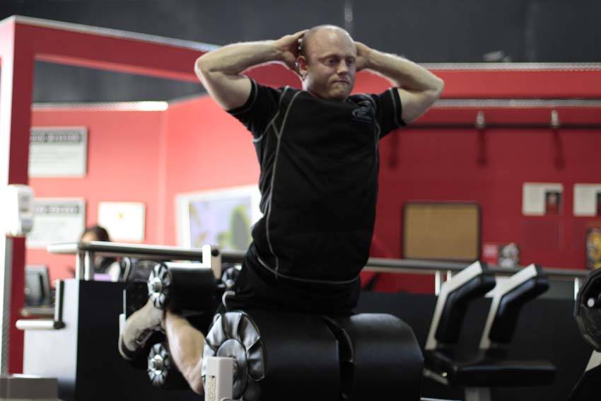 Glute Ham Raise variant 2