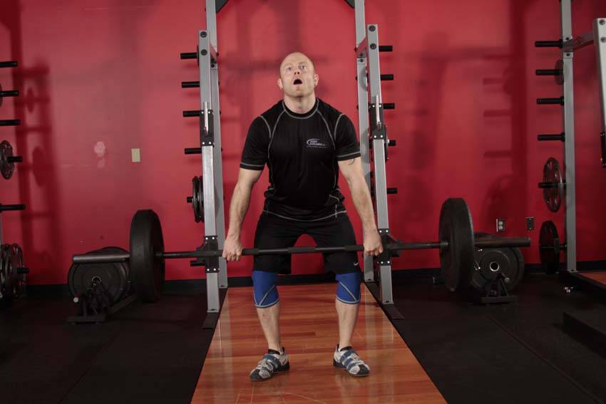 Hang Clean variant 2