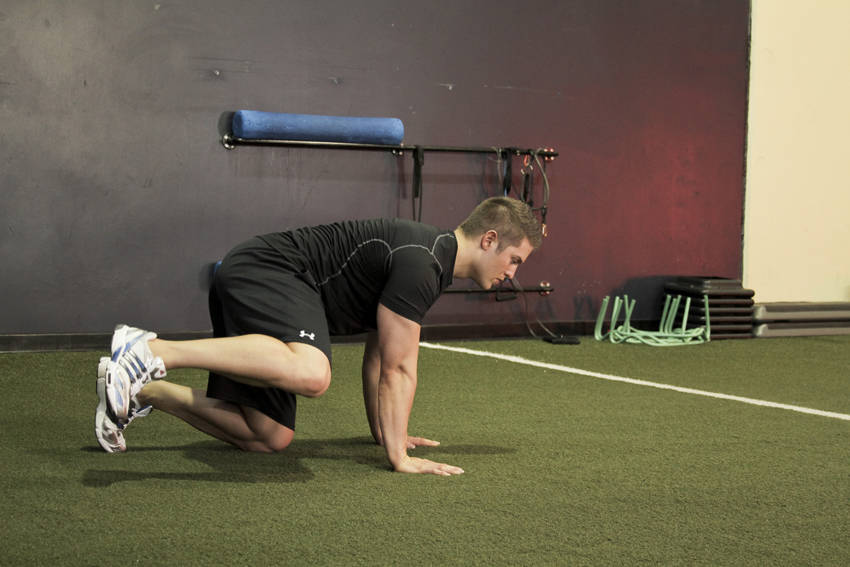 Hip Circles (prone) variant 2