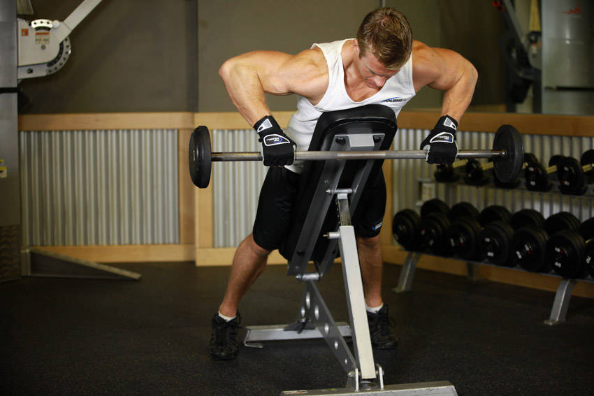 Incline Bench Pull variant 2