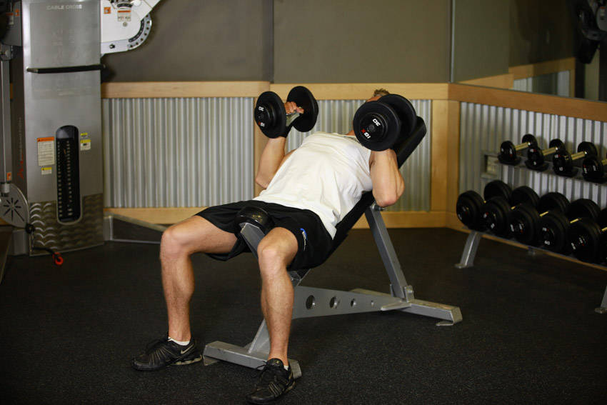 Incline Dumbbell Bench With Palms Facing In variant 2