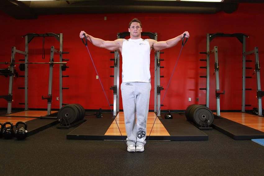 Lateral Raise - With Bands variant 2