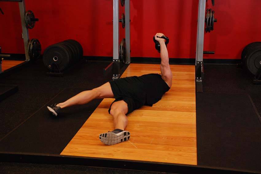 Leg-Over Floor Press variant 2