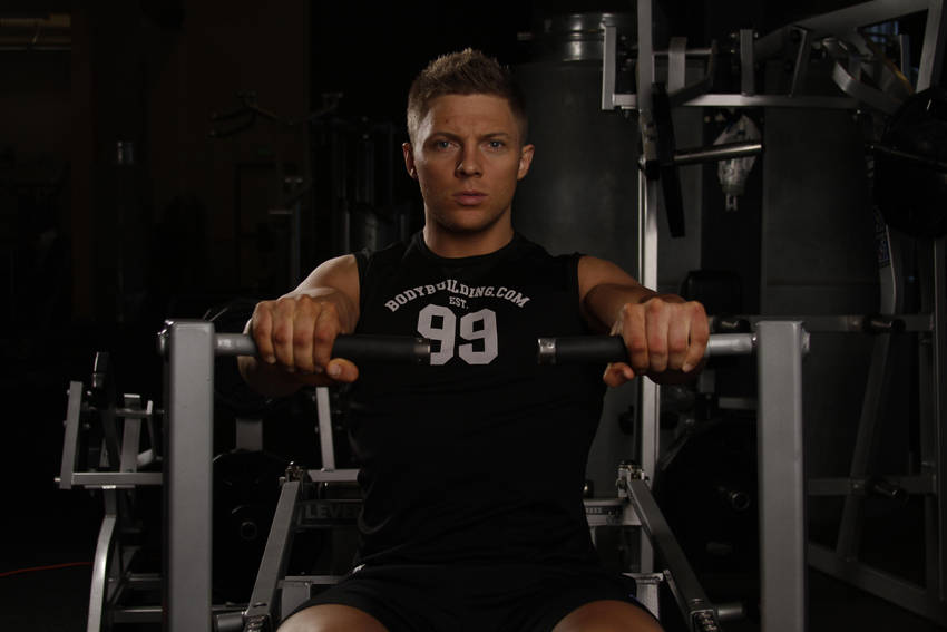 Leverage Chest Press variant 2