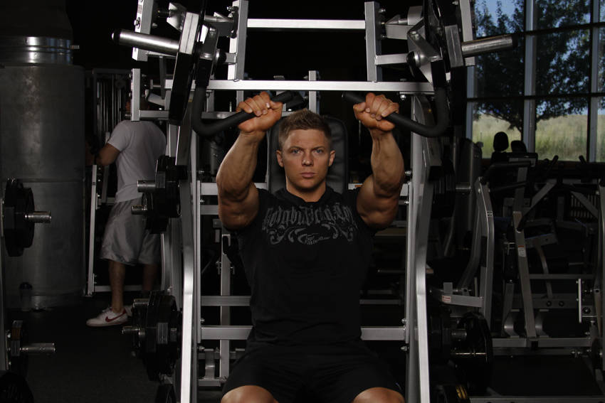 Leverage Incline Chest Press variant 2