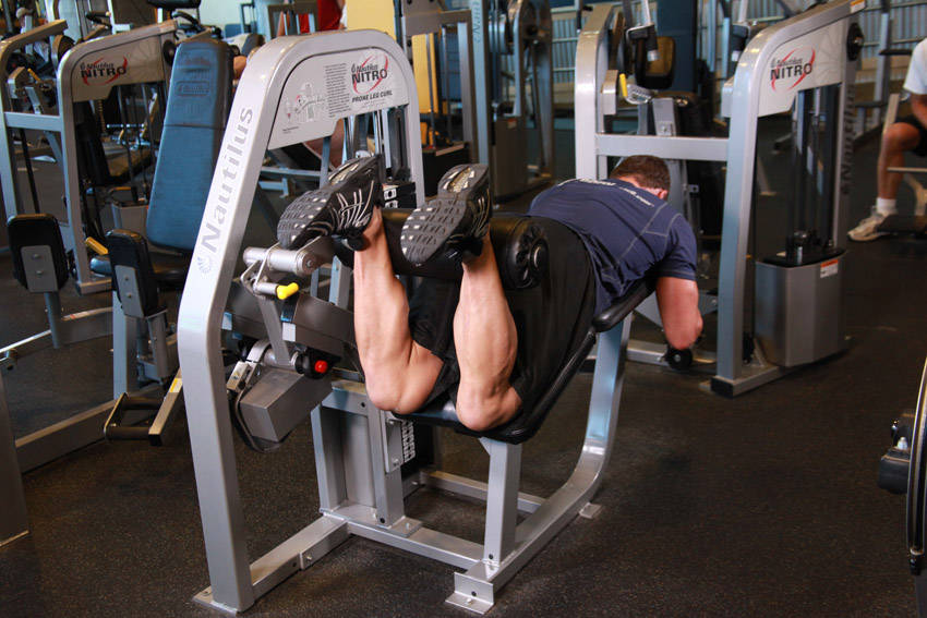 Lying Leg Curls variant 2