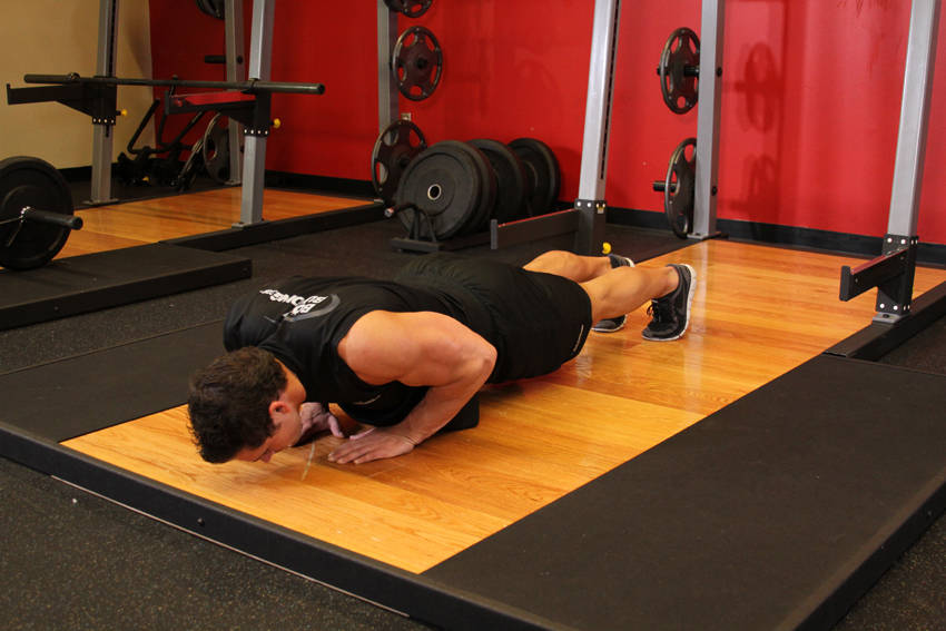 Push-Ups - Close Triceps Position variant 2