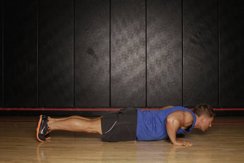 Push Up to Side Plank variant 2