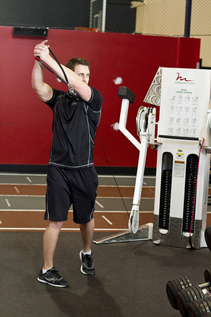 Standing Cable Lift variant 2