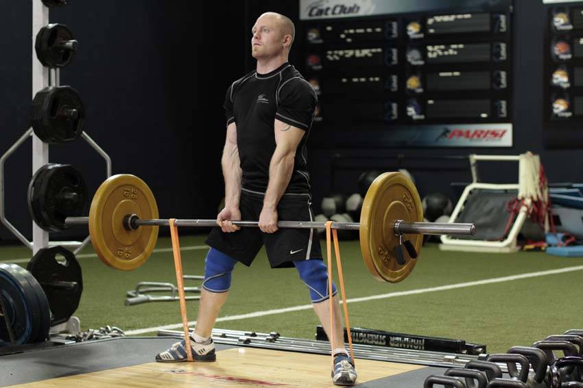 Sumo Deadlift with Bands variant 2