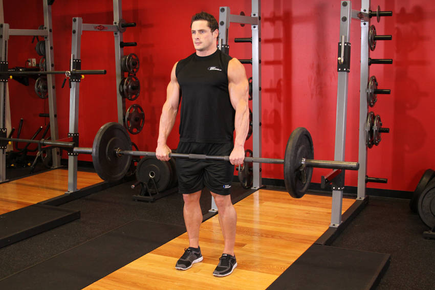 Barbell Deadlift variant 2
