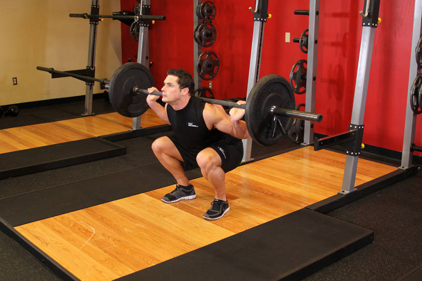 Barbell Full Squat variant 2