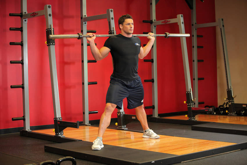 Barbell Side Split Squat