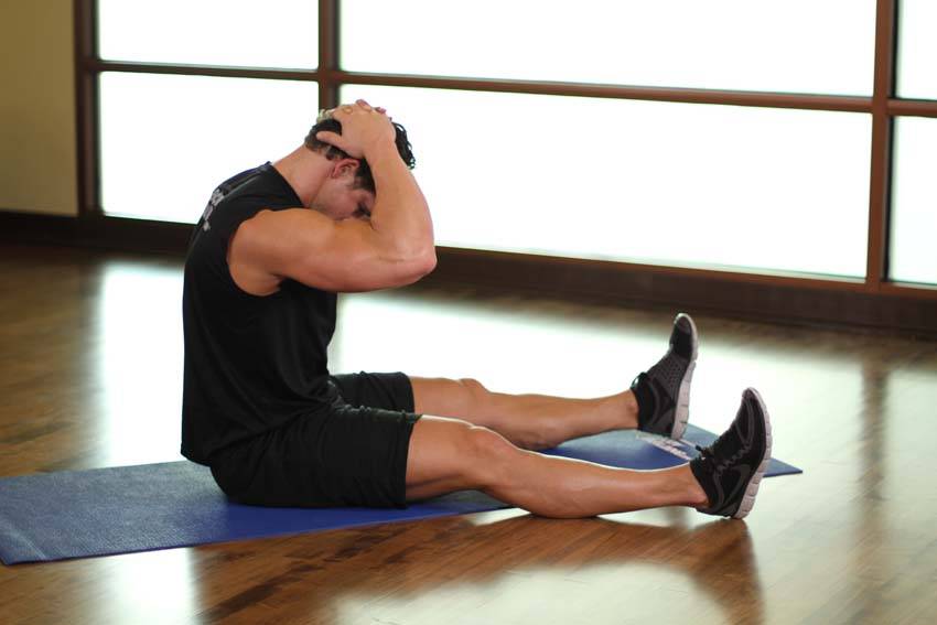 Chin To Chest Stretch variant 2