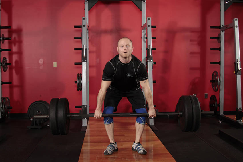 Clean Deadlift variant 2