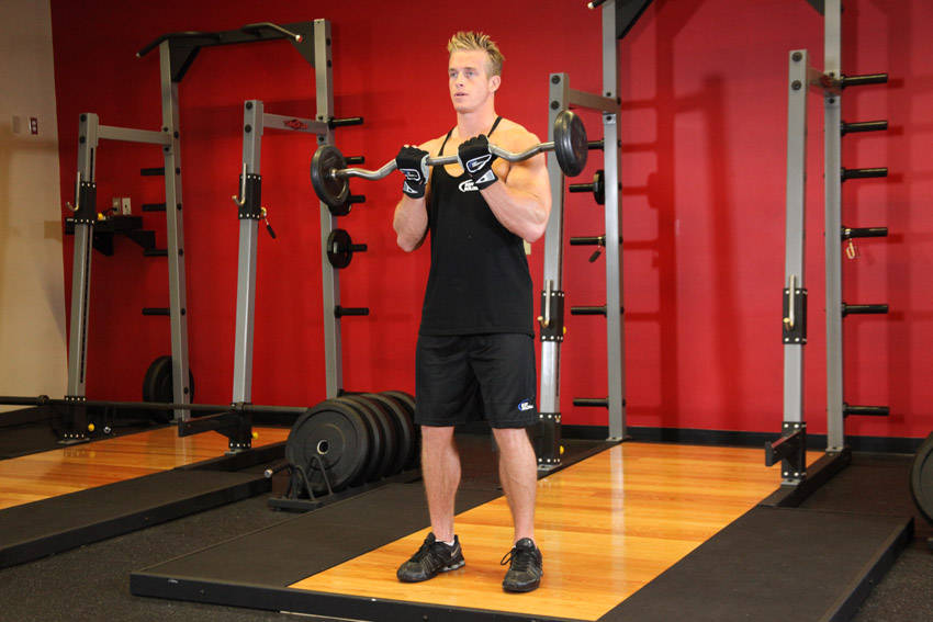 Close-Grip EZ Bar Curl variant 2