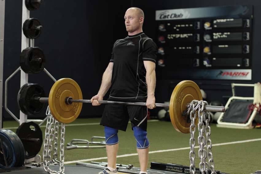 Deadlift with Chains variant 2