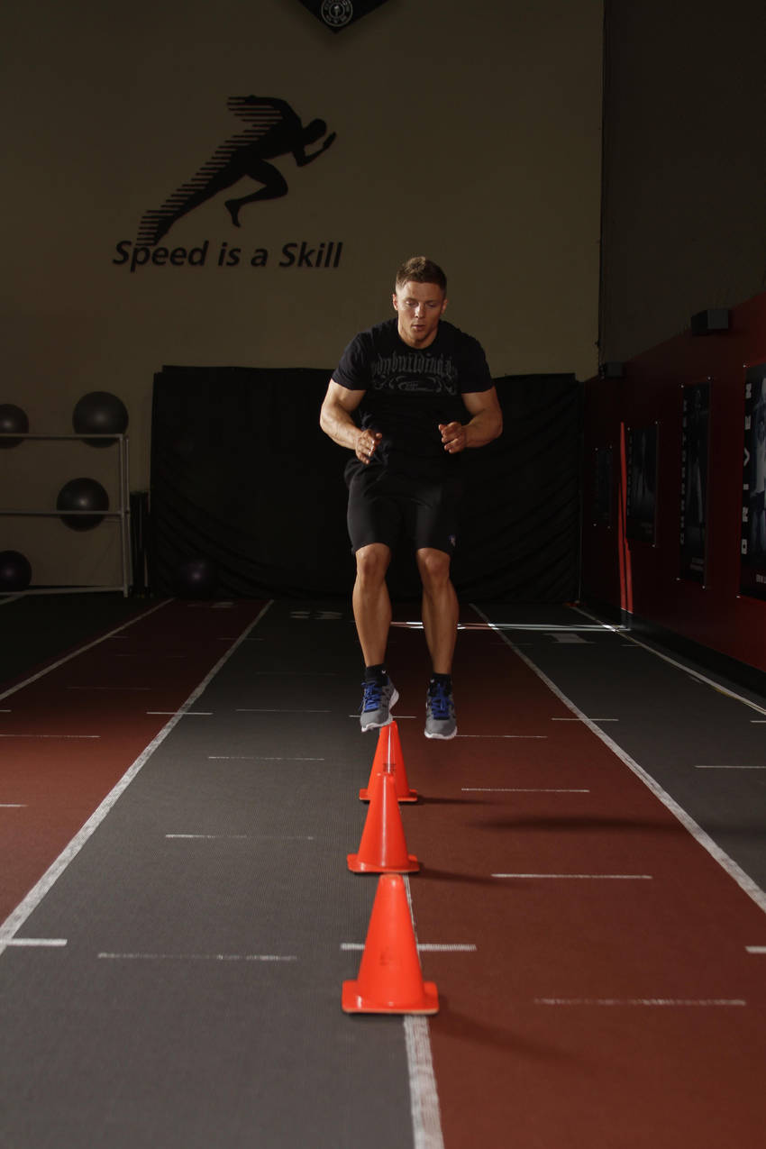 Front Cone Hops (or hurdle hops) variant 2