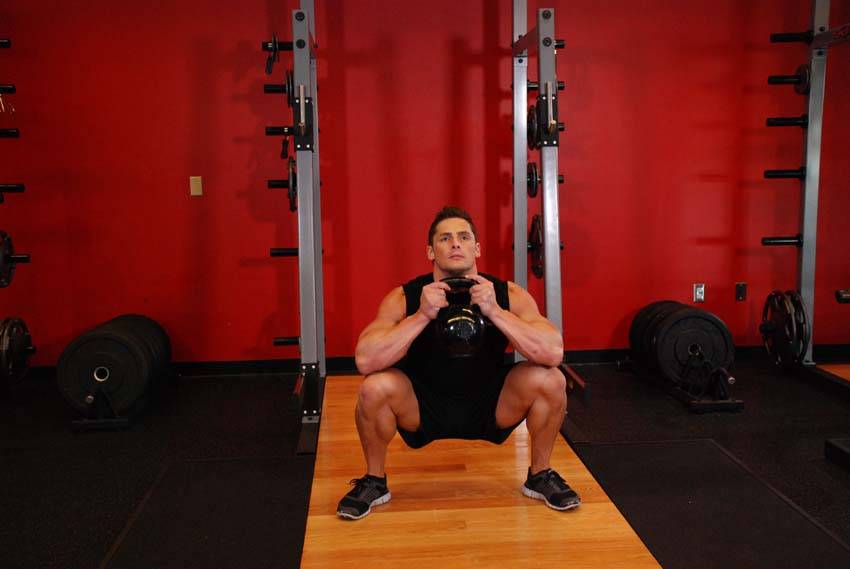Goblet Squat variant 2