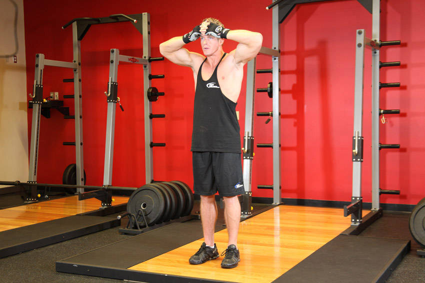 Isometric Neck Exercise - Front And Back