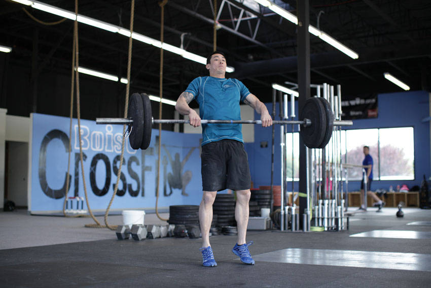 Power Clean variant 2