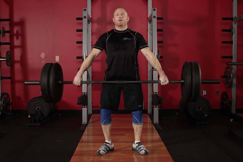 Snatch Deadlift variant 2
